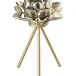 Dekorativní svícen J-Line Flower Glass