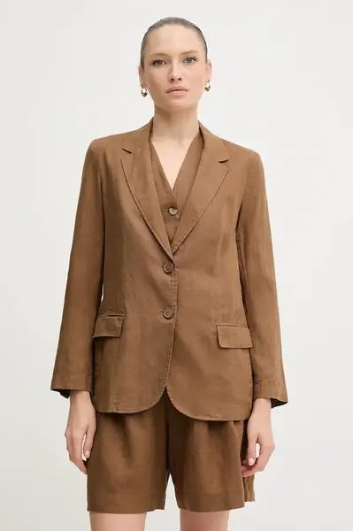 Plátěné sako United Colors of Benetton