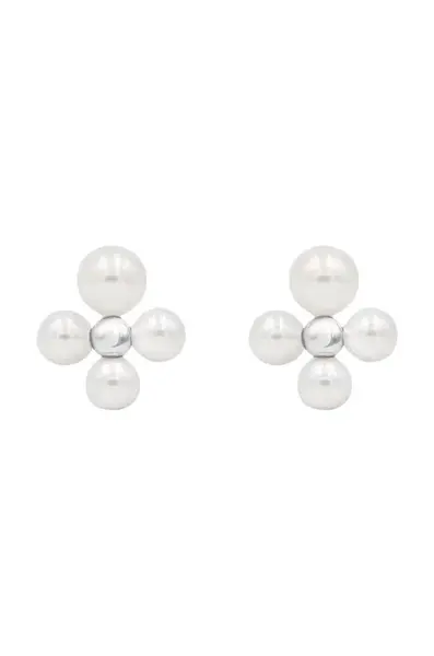 Postříbřené náušnice Lilou