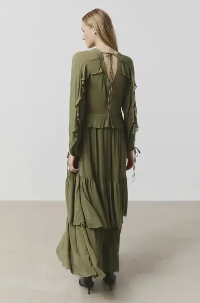 Šaty Answear.LAB zelená barva, midi