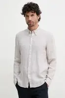 Lněná košile Michael Kors