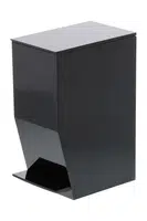 Odpadkový koš Yamazaki Tower 3,9 L černá barva