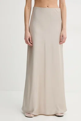 Sukně Bruuns Bazaar tmavomodrá barva, maxi, BBW4296