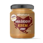 Allnature Arašídový krém jemný 500 g