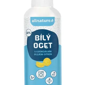 Allnature Bílý ocet 10% s vůní citrónu 1000 ml