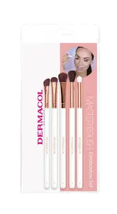 Dermacol Sada kosmetických štětců s pouzdrem 5 ks