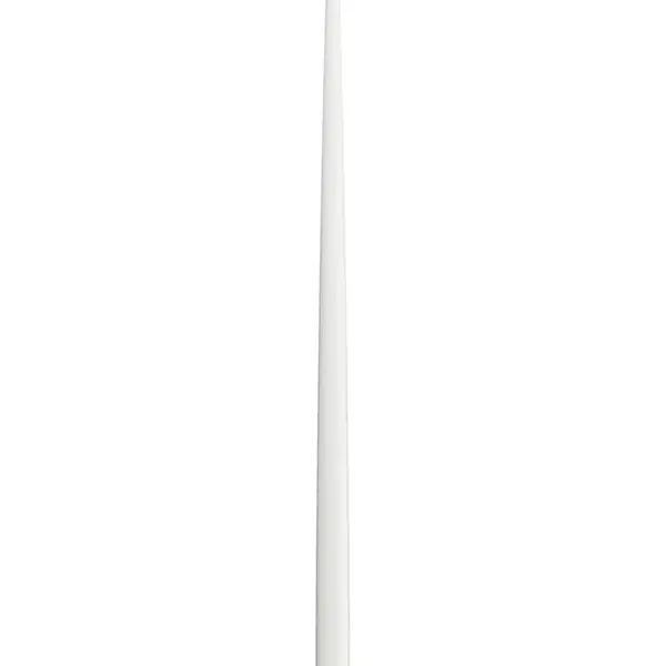 Sada LED svíček Deluxe Homeart 2,2 x 38 cm 2-pack bílá barva