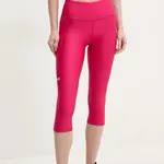 Kalhoty Under Armour dámské, vínová barva, hladké