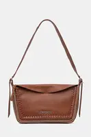 Kabelka Desigual TRAMA MUNICH hnědá barva, 25SAXP52