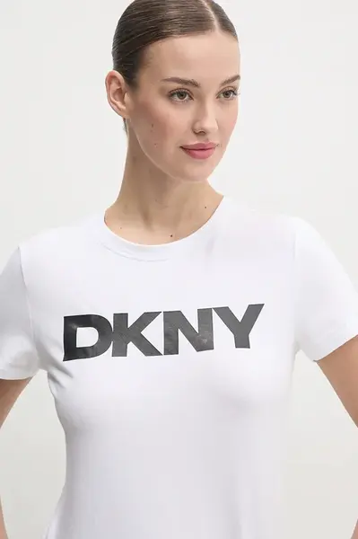 Tričko Dkny bílá barva, DP5T9923