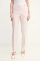 Kalhoty BOSS dámské, více barev, jednoduché, high waist, 50537461