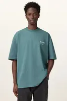 Bavlněné tričko AllSaints UNDERGROUND