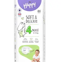 Bella Baby Happy Soft&Delicate 4 Maxi 8–14 kg dětské pleny 44 ks