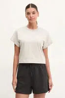 Bavlněné tričko adidas ALL SZN béžová barva, JJ1241