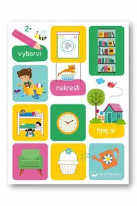 Vybarvi, nakresli, hraj si 2+