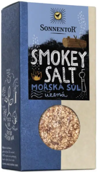 Smokey Salt (mořská sůl, zauzená, bez přidaného jódu)