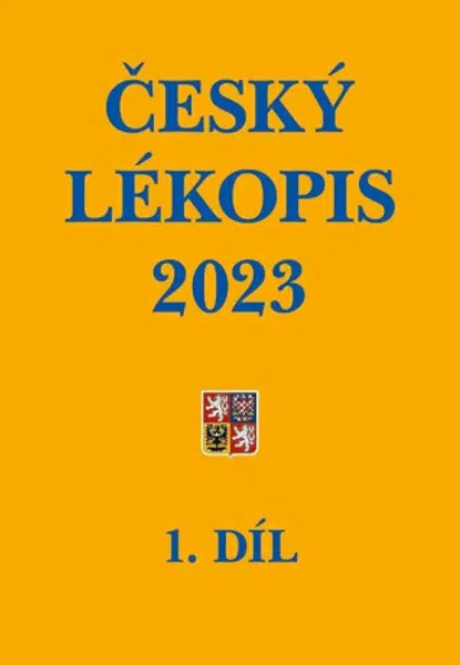 Český lékopis 2023, 1. - 4. díl - Ministerstvo zdravotnictví ČR