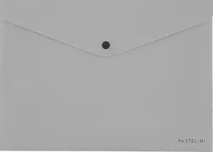 Psaníčko s drukem A4 PASTELINI šedá