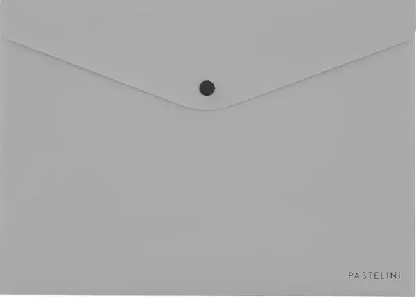 Psaníčko s drukem A4 PASTELINI šedá