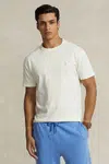 Bavlněné tričko Polo Ralph Lauren pánské, béžová barva, 710916698