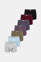 Boxerky Karl Lagerfeld 7-pack černá barva, A3M47005