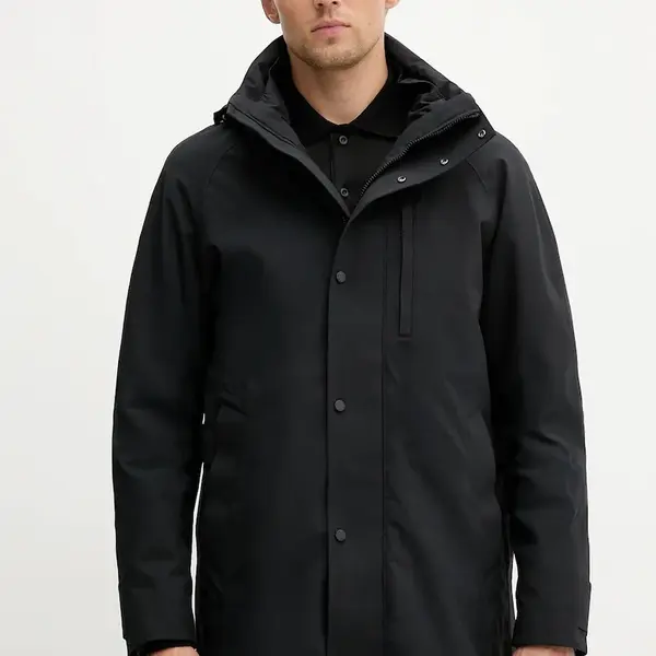 Bunda Paul&Shark Typhoon 3 in 1 černá barva, přechodná, 15312040