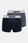 Boxerky Levi's 2-pack pánské, tmavomodrá barva, 37149-0935