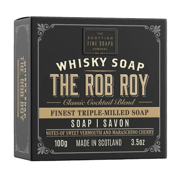 Scottish Fine Soaps Classic Cocktail Blend Tuhé mýdlo The Rob Roy 100 g