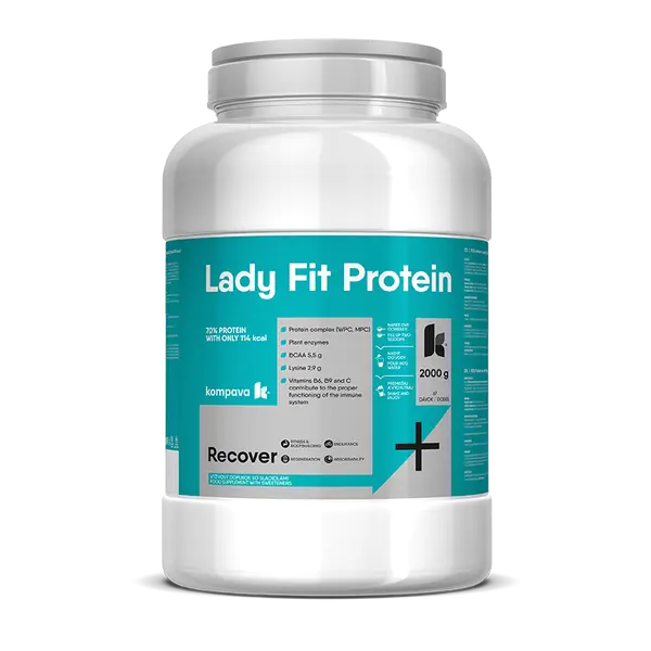 KOMPAVA LadyFit 2000 g/67 dávek, čokoláda