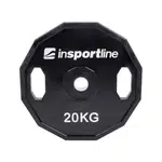 inSPORTline Pogumovaný kotouč  Ruberton 20 kg 30 mm