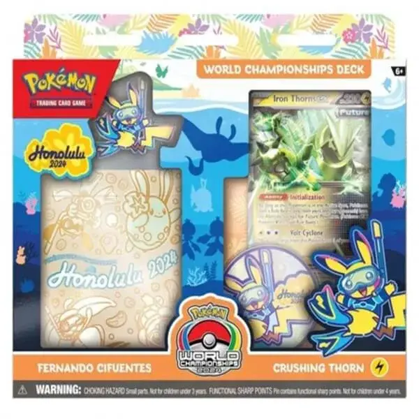 Pokémon TCG World Championship Deck 2024 Honolulu - Iron Thorns - Fernando Cifuentes