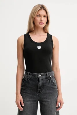 Top Kenzo černá barva, FF52TO7384SJ