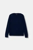 Dětský vlněný svetr Emporio Armani tmavomodrá barva, EB000808 AF18839