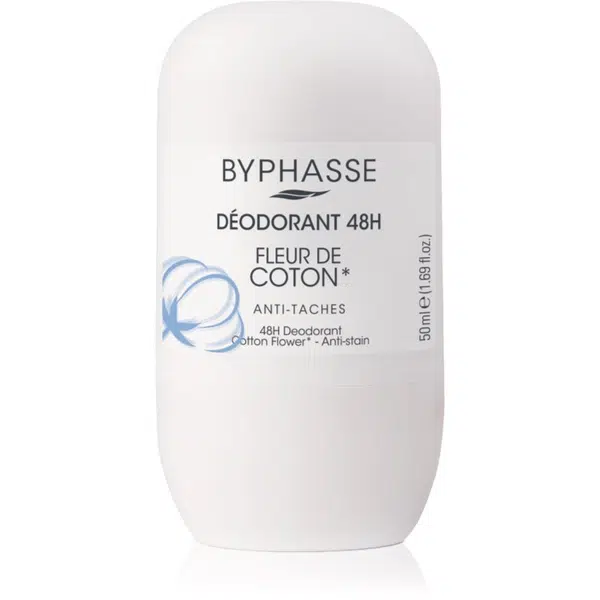 BYPHASSE Cotton Flower deodorant roll-on 50 ml