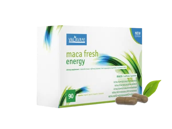 VALAVANI Maca fresh energy 90 kapslí