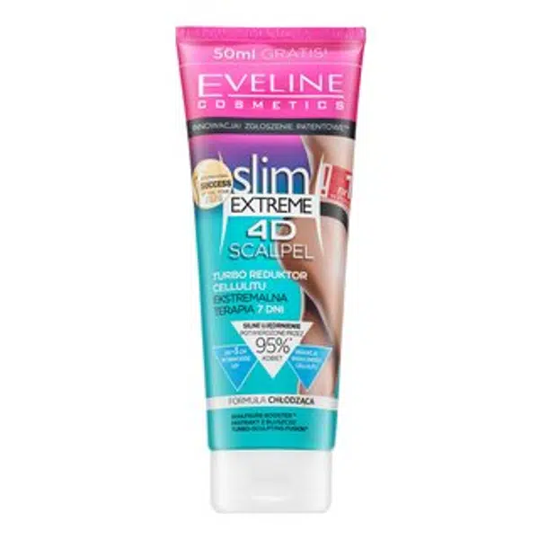 Eveline Slim Extreme 4D Scalpel Turbo Cellulite Reductor modelující sérum na břicho, stehna a hýždě proti celulitidě 250 ml