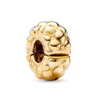 Pandora Slušivý pozlacený klip Shine 762716C00