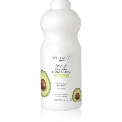 BYPHASSE Avocado šampon pro suché vlasy 750 ml