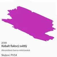Akvarelová barva Umton 2,6ml – 2510 kobalt fialový  světlý