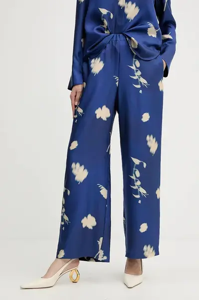 Hedvábné kalhoty MM by MaxMara HELGA