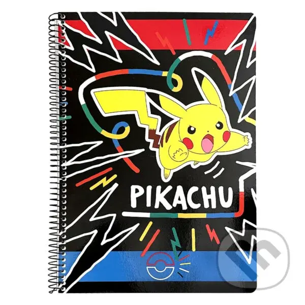 Pokémon A4 blok kroužkový - Colourful edice