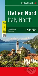 Severní Itálie 1:500 000 / silniční mapa
