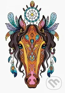 Malování podle čísel: Mandala kůň