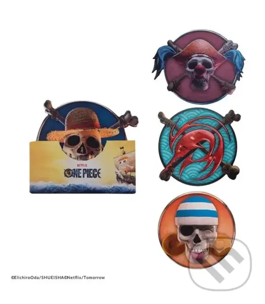 One Piece Sada 4 podtácok