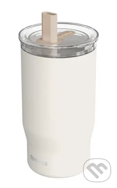 Nerezový termohrnček so slamkou Mist Ivory 720 ml