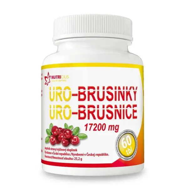 URO - Brusinky 60 tbl.