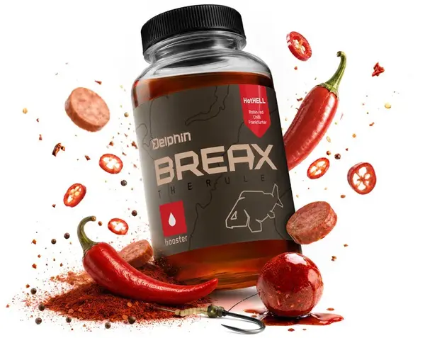 Delphin booster breax hothell robin red chilli fr.klobása 250 ml