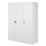 Selsey ŠATNÍ SKŘÍŇ Moonir bílá, 150 cm