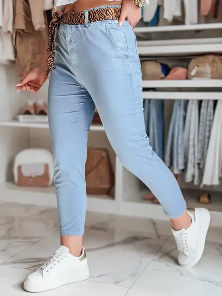 Dámské casual kalhoty s pasem MADELINA