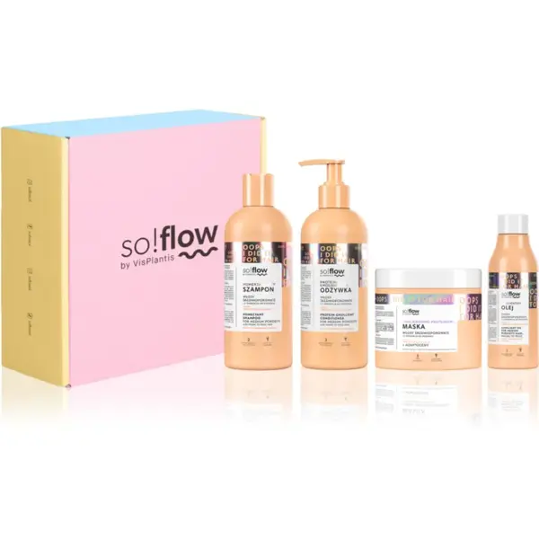so!flow Medium Porosity Hair Set dárková sada proti krepatění
